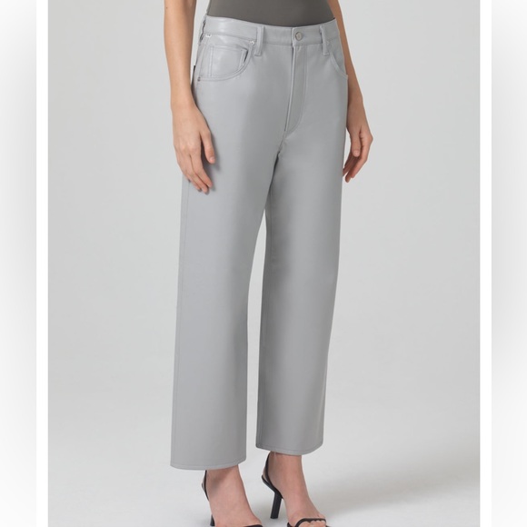 Citizens of Humanity Recycled Leather Pants (Gaucho) - Picture 3 of 8